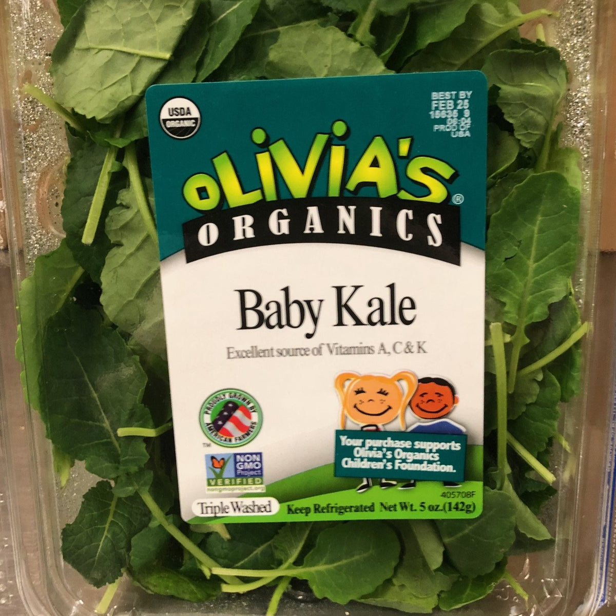 Baby Collards - Olivia's Organics