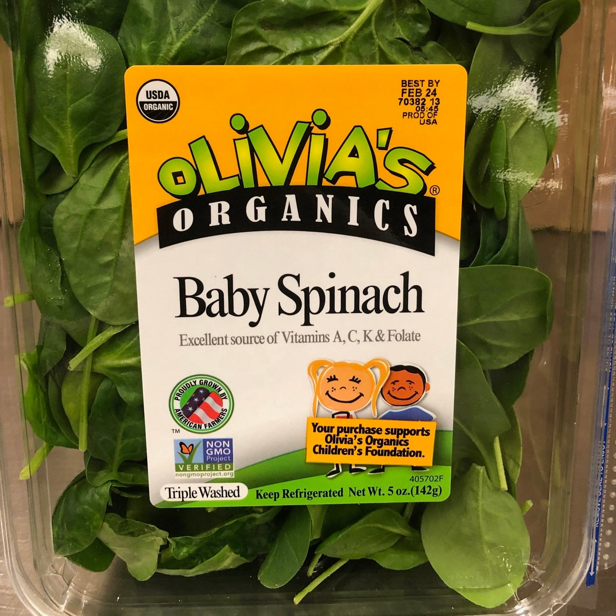 Baby Collards - Olivia's Organics